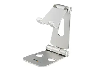 STARTECH.COM Phone and Tablet Stand - Aluminum - Foldable - Adjustable Tablet