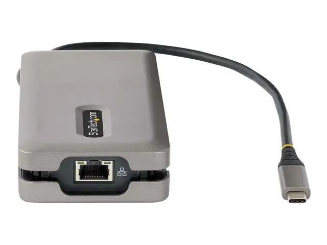 StarTech.com USB-C Multiport Adapter, HDMI/VGA, 4K 60Hz Video, 3-P...