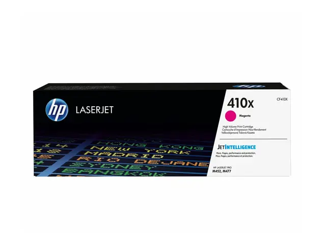 HP 410X - Høy ytelse - magenta - original - LaserJet - tonerpatron...