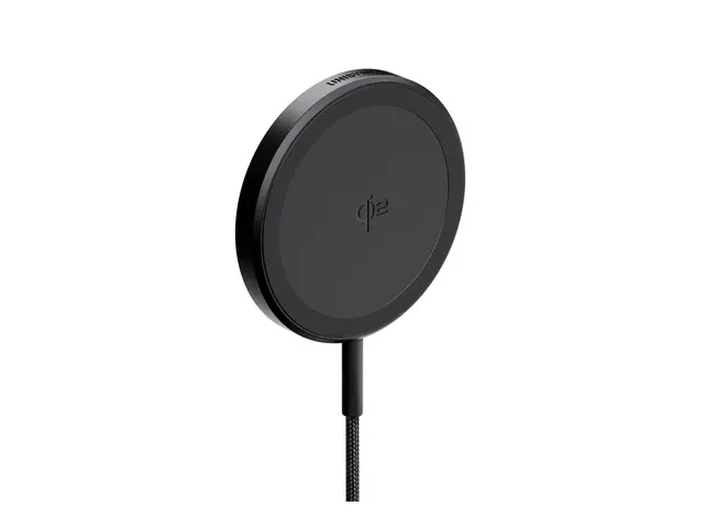 Unisynk - Trådløs ladepute Qi2 15 watt (magnetisk) hvit