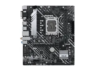 ASUS PRIME H610M-A WIFI D4 - Hovedkort - micro ATX LGA1700-sokkel - H610 Chipset - USB 3.2 Gen 2, USB 3.2 Gen 1 - Gigabit LAN, Wi-Fi, Bluetooth - innbygd grafikk (CPU kreves) - HD-lyd (8-kanalers)