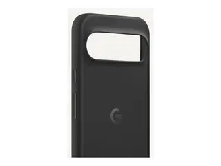 Google - Baksidedeksel for mobiltelefon - polykarbonatskall, silikon, mikrofiberforing obsidian - for Pixel 9 Pro XL