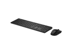 HP 495C - Tastatur- og mussett - dual-mode, multi-device, 3-soners oppsett, lav profil tastetrykk 100% - full size - trådløs - USB, 2.4 GHz - Pan Nordic - svart