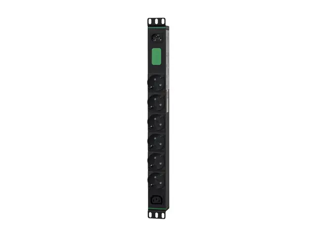 APC Easy Rack PDU Basic horizontal 1-phase 2.3 kW 230 V 10 A 6 x SCHUKO and 1 x C13 sockets IEC60320 C14 input 