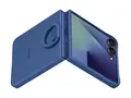 Samsung EF-PF766 - Baksidedeksel for mobiltelefon med ring - silikon - bl&#229;