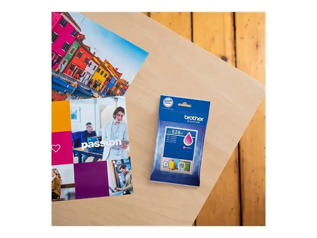 Brother LC528M - Magenta original pute pakke blekkpatron