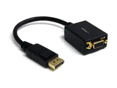StarTech.com DisplayPort To VGA Video Adapter Converter Active - 1080p - DP to VGA Converter (DP2VGA2) - displayadapter - 27.94 cm