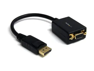 StarTech.com DisplayPort To VGA Video Adapter Converter Active - 1080p - DP to VGA Converter (DP2VGA2) - displayadapter - 27.94 cm