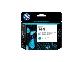 HP 744 - Fotosort, cyan - skriverhode - for DesignJet Z2600 PostScript, Z5600 PostScript