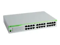 Allied Telesis AT GS910/24 - Switch ikke-styrt - 24 x 10/100/1000 - rackmonterbar