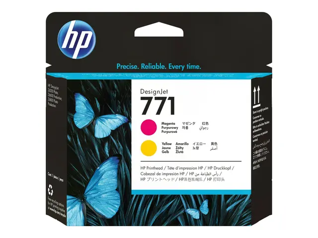 HP 771 - Gul, magenta skriverhode for DesignJet Z6200, Z6600, Z661...