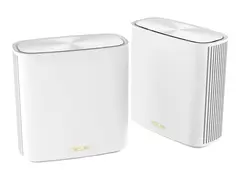 ASUS ZenWiFi XD6 - Wi-Fi-system (2 rutere) - inntil 5400 kvadratfot - maske 1GbE - Wi-Fi 6 - Dobbeltb&#229;nd