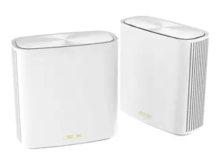 ASUS ZenWiFi XD6 - Wi-Fi-system - (2 rutere) inntil 5400 kvadratfot - maske 1GbE - Wi-Fi 6 - Dobbeltb&#229;nd