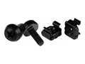 STARTECH.COM 10-32 Server Rack Screws and Nuts - 50 Pack Rack Mount Hardware -