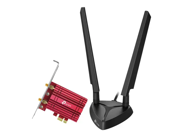 TP-Link Archer TXE75E - Nettverksadapter PCIe Bluetooth 5.2, Wi-Fi 6E