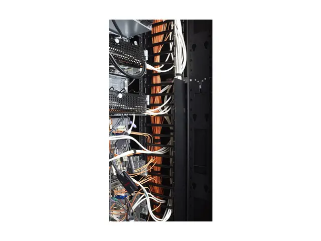 APC - Rack-kabelføringssett svart 42U TAA-samsvar (en pakke 2) for...