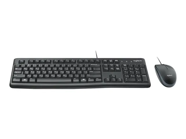 Logitech Desktop MK120 - Tastatur- og mussett - USB - Nordisk