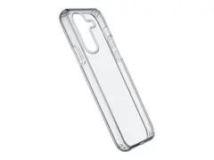Cellular Line Clear Strong - Baksidedeksel for mobiltelefon gummi - gjennomsiktig - for Samsung Galaxy S25