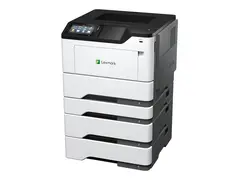 Lexmark MS632dwe - Skriver - S/H Dupleks - laser - A4/Legal - 1200 x 1200 dpi - opp til 47 spm - kapasitet: 650 ark - USB 2.0, Gigabit LAN, USB 2.0 vert, Wi-Fi(ac), Bluetooth LE