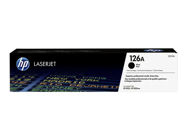 HP 126A - Svart - original - LaserJet - tonerpatron (CE310A) - for...