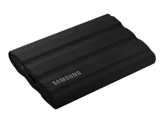 Samsung T7 Shield MU-PE1T0S - SSD kryptert - 1 TB - ekstern (bærbar) - USB 3.2 Gen 2 (USB-C kontakt) - 256-bit AES - svart