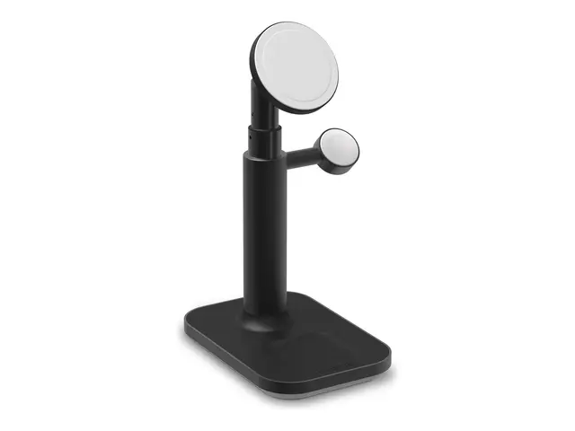 mophie 3-in-1 - Trådløst ladestativ uttrekkbar, med MagSafe + AC-s...