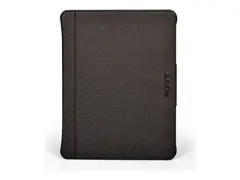 PORT Designs MANCHESTER II - Tastatur og folioveske (rugged protective folio) med styreplate - trådløs - Bluetooth - AZERTY - grå - pappeske - for Samsung Galaxy Tab A9+