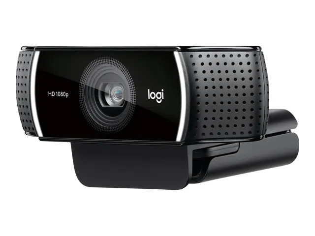 Logitech HD Pro Webcam C922 - Nettkamera farge 720p, 1080p H.264