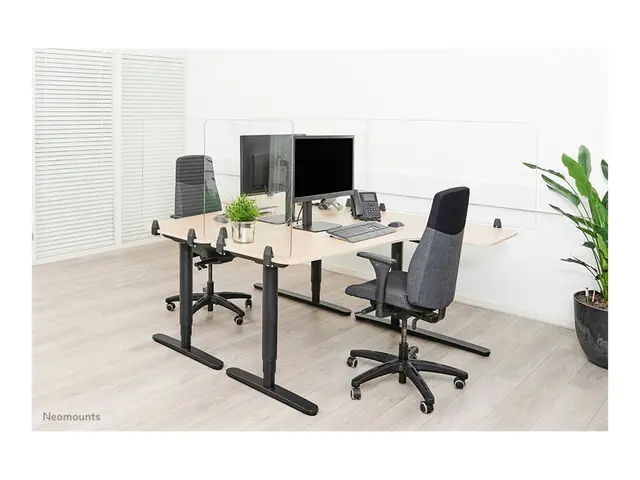 Neomounts NS-GLSPROTECT120 - Partisjonsskjerm skrivebordsmonterbar...