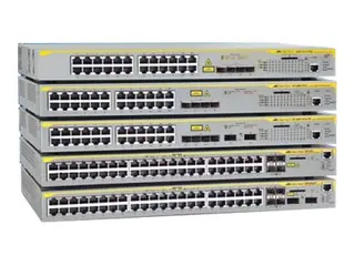 Allied Telesis AT X610-48TS-POE+ - Switch L3 - Styrt - 48 x 10/100/1000 (PoE) + 4 x kombo-Gigabit SFP - rackmonterbar - PoE