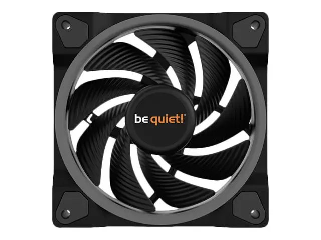 be quiet! Light Wings - Kabinettvifte 120 mm svart (en pakke 3)