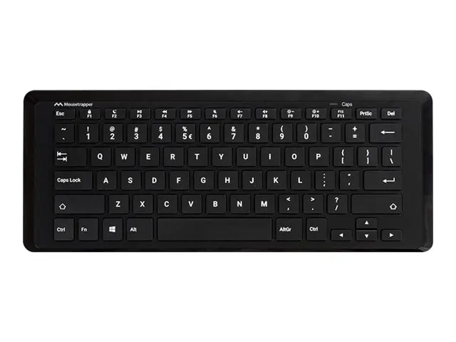 Mousetrapper Type Mini - Tastatur compact trådløs Bluetooth QWERTZ...