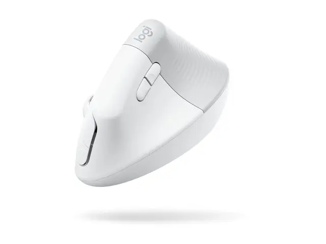 Logitech Lift for Business - Vertikal mus ergonomisk 6 knapper trå...
