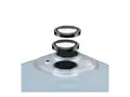 PanzerGlass - Linsebeskytter for mobiltelefon svart - for Apple iPhone 14, 14 Plus