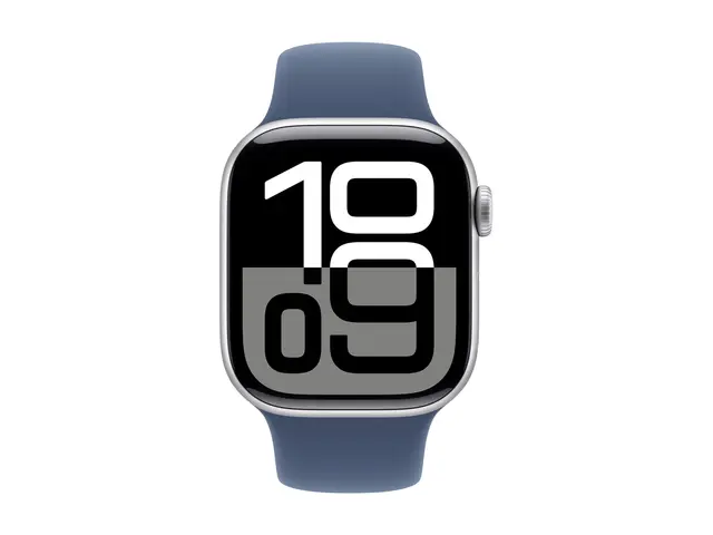 Apple Watch Series 10 (GPS) - 42 mm sølvaluminium smartklokke med ...