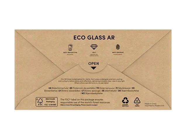 Key Eco - Skjermbeskyttelse for mobiltelefon anti-refleks 2.5D gla...