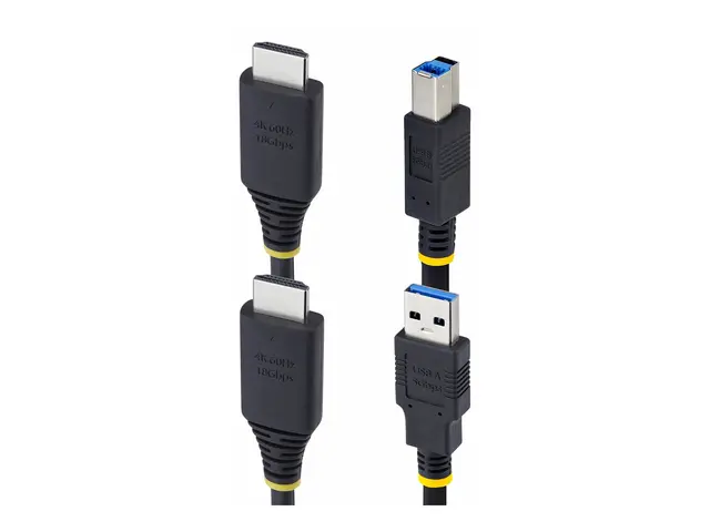 StarTech.com 10ft (3m) HDMI and USB 5Gbps KVM Cable - Tastatur / v...