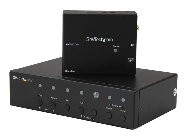Startech Multi-Input HDBaseT Extender with Built-in Switch - Displ...