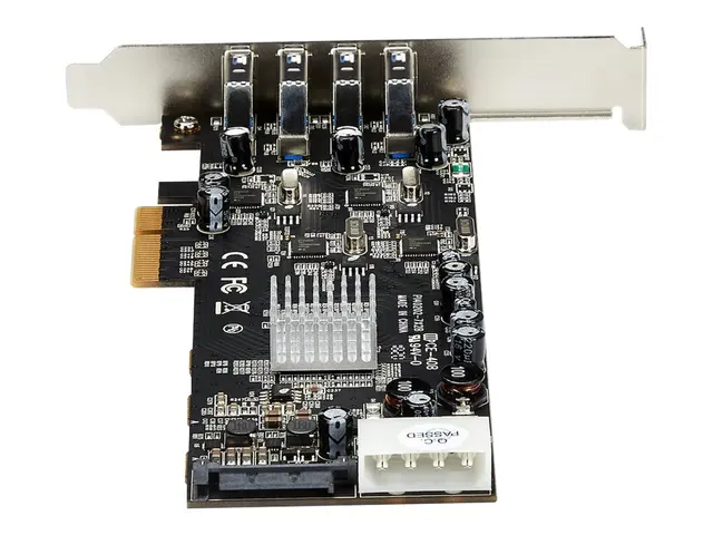 StarTech.com 4 Port USB 3.0 PCIe Card w/ Dedicated Channels - UASP...