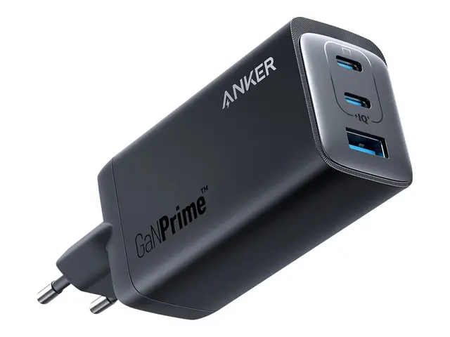 Anker - Strømadapter 120 watt 5 A PowerIQ 4.0 3 utgangskontakter (...