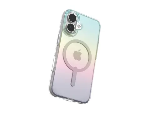 ZAGG Milan Snap - Baksidedeksel for mobiltelefon MagSafe-samsvar - grafen - iriserende - for Apple iPhone 16