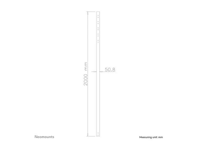 Neomounts FPMA-CP200 - Monteringskomponent (forlengelsesstang) for...