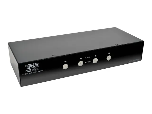 Eaton Tripp Lite series 4-Port DisplayPort KVM Switch w/Audio, Cab...