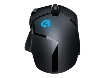 Logitech Hyperion Fury G402 - Mus - høyrehendt - 8 knapper - kable...