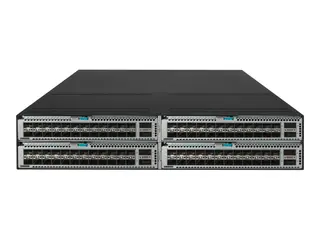 HPE FlexFabric 5945 4-slot - Switch - L3 Styrt - 96 x 10/25 Gigabit SFP28 + 8 x 100 Gigabit QSFP28 + 2 x Gigabit SFP - rackmonterbar