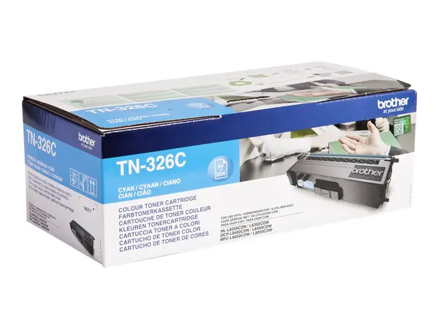 Brother TN326C - Cyan original tonerpatron for DCP-L8400CDN, DCP-L...