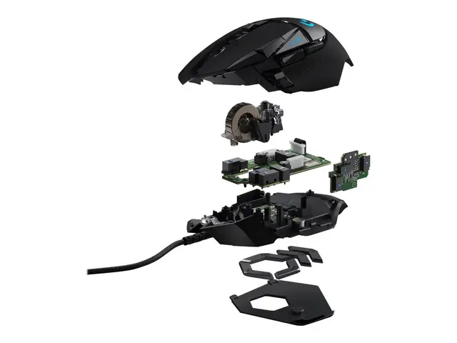 Logitech Gaming Mouse G502 (Hero) - Mus - optisk - 11 knapper - ka...