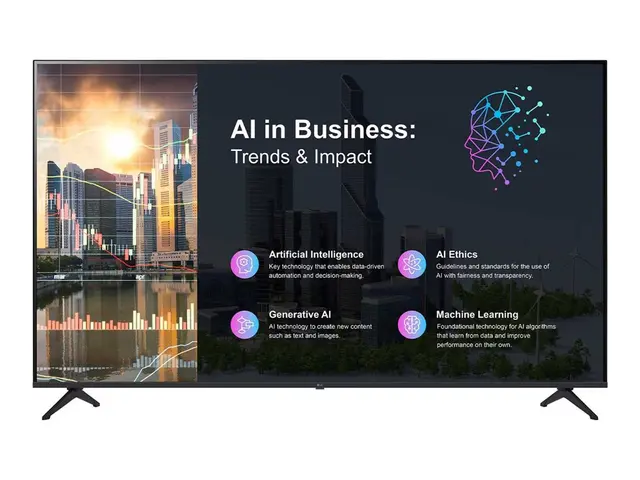 LG 43PK640S - 43" Diagonalklasse PK640S Series LED-bakgrunnsbelyst LCD TV intelligent skilting - webOS - 4K UHD (2160p) 3840 x 2160 - HDR - Direct LED - svart 