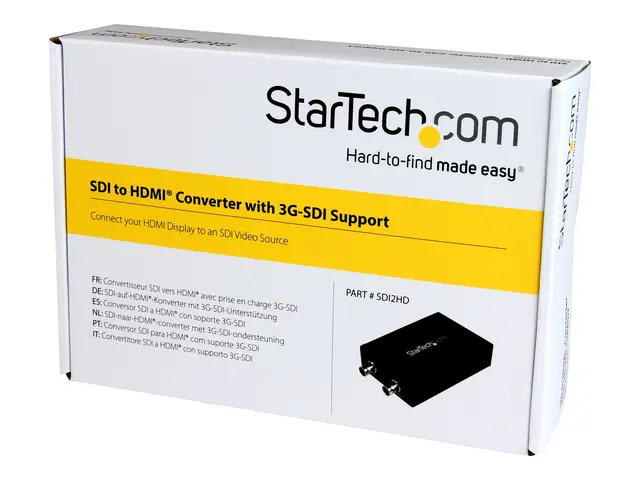 StarTech.com SDI to HDMI Converter - 3G SDI to HDMI Adapter with S...