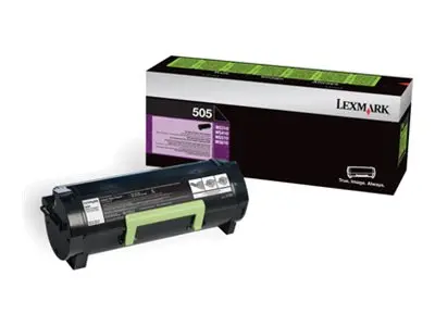 Lexmark 502 - Svart - original - tonerpatron LCCP, LRP - for Lexma...